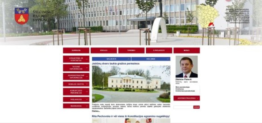 Startuoja atnaujinta Šalčininkų rajono savivaldybės interneto svetainė