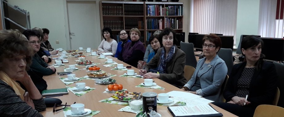 Seminaras rajono mokyklų bibliotekininkams