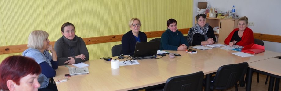 Šalčininkų socialinių paslaugų centro socialinių darbuotojų padėjėjai kelia kvalifikaciją