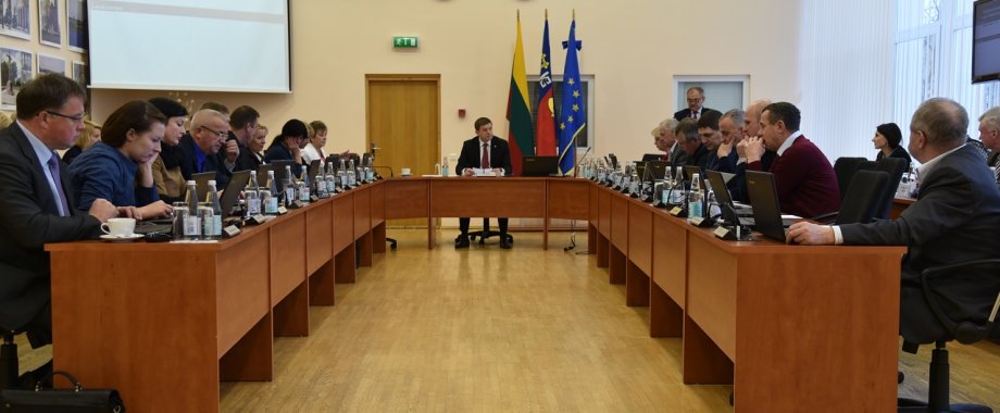 Tarybos posėdžio aktualijos