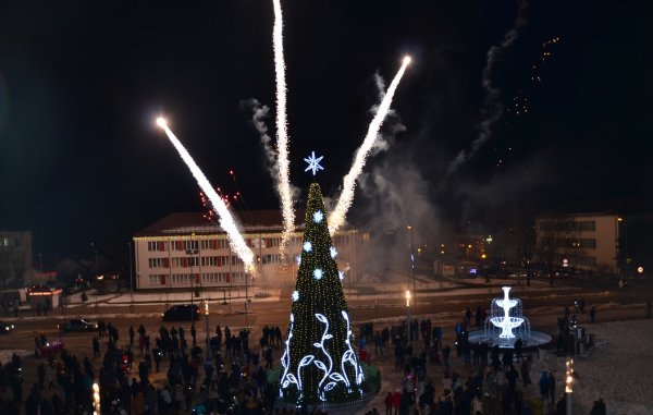 Choinka rozświetliła solecznicki plac!