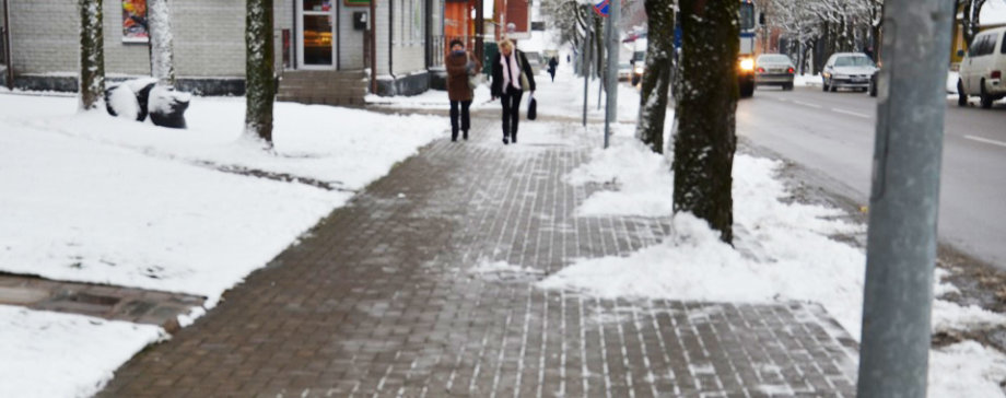 Kelių ir gatvių priežiūra žiemą