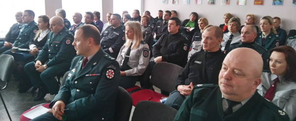Šalčininkų rajono policijos komisariato ataskaitinis susirinkimas