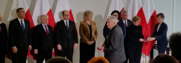 Michal Senkevič apdovanotas Kryžiumi „Už nuopelnus”