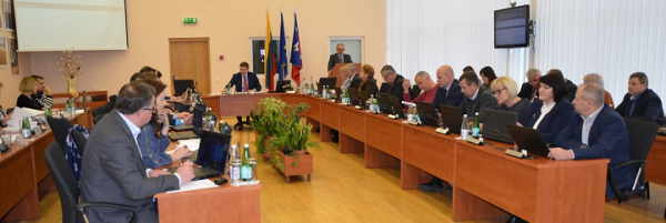 Posėdžiavo Šalčininkų rajono savivaldybės taryba