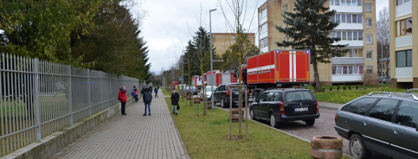 Išpurškus dujų balionėlį J. Sniadeckio gimnazijoje nutrauktos pamokos